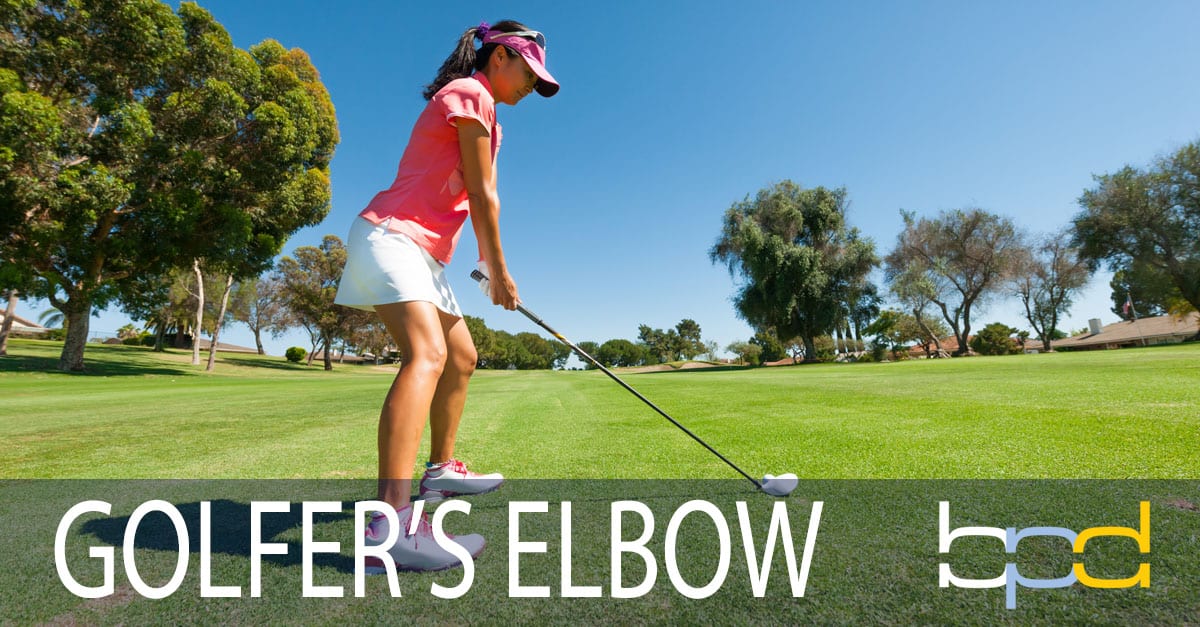 preventing golfer's elbow