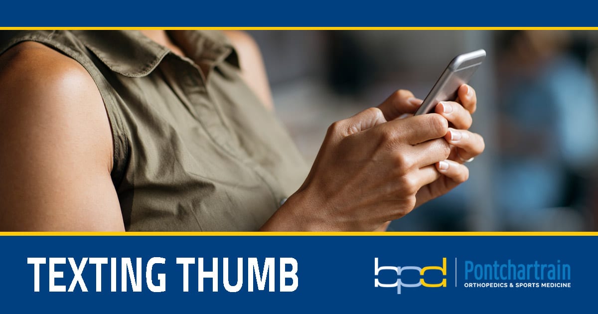 texting thumb