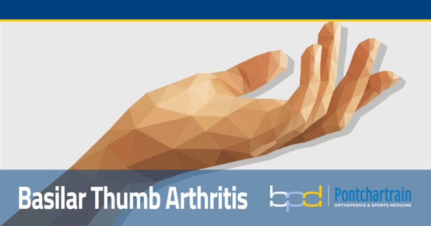 Basilar Thumb Arthritis