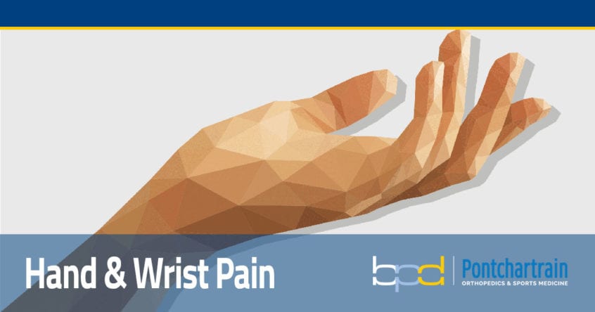 hand and wrist pain