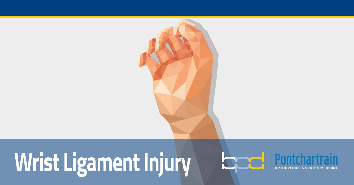 Wrist Ligament Injury Brandon P. Donnelly, MD