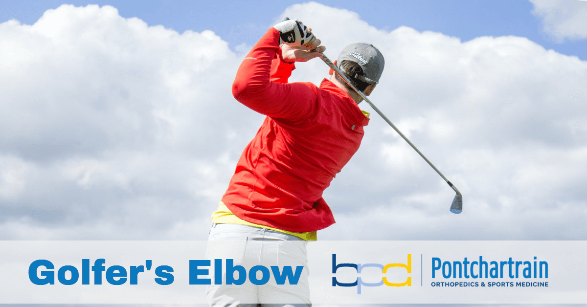 Golfer's Elbow Brandon P. Donnelly, MD
