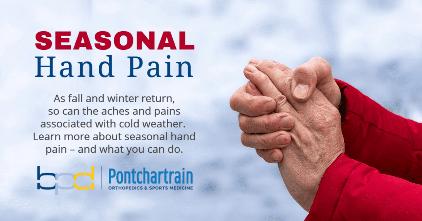Seasonal Hand Pain